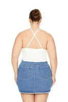 Plus Seashell-Trim Cami