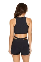 Seamed Longline Sports Bra