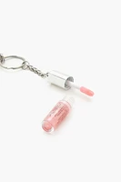 Mirror & Lip Gloss Keychain