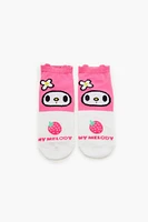 My Melody Graphic Ankle Socks