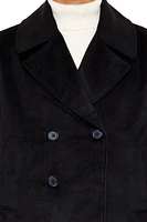 Notched Double-Breasted Coat