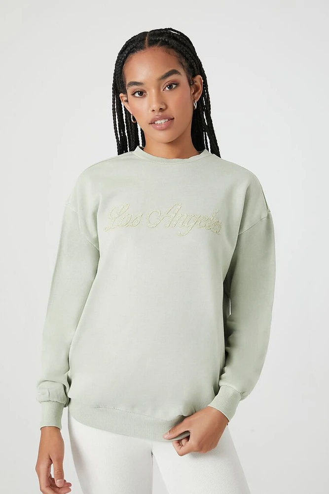 Lace Los Angeles Drop-Sleeve Pullover