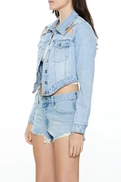 Rhinestone Star Trucker Jacket