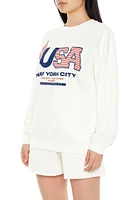 USA New York Graphic Pullover