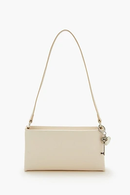Faux Leather Key Keychain Bag