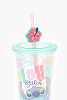 Aloha Stitch Cup & Straw
