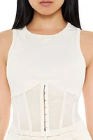 Corset Racerback Tank Top