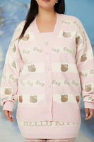 Plus Hello Kitty Cardigan Sweater