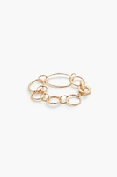 Oblong Chain Toggle Bracelet