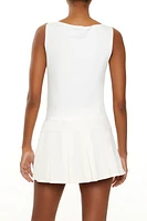 Bow Cropped Tank Top