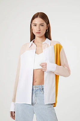 Oversized Colorblock Shirt