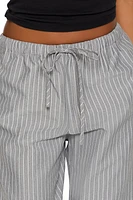 Striped Drawstring Pants