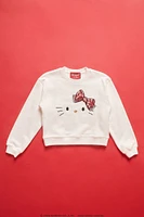 Girls Hello Kitty Embroidered Pullover (Kids)