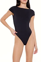 Contour Sculpt Cap-Sleeve Bodysuit