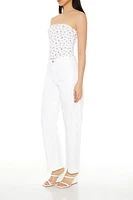 Baggy Twill High-Rise Pants