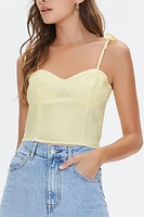 Sweetheart Linen-Blend Cami