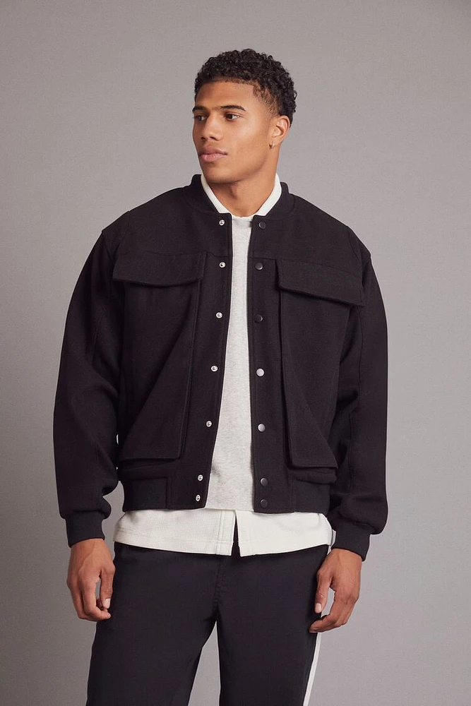 Drop-Sleeve Trucker Jacket