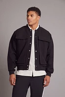 Drop-Sleeve Trucker Jacket