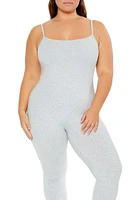 Plus Fitted Cami Jumpsuit