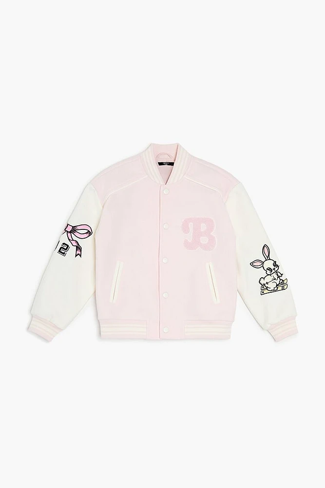 Girls Bunny Bomber Jacket (Kids)