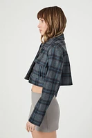 Cropped Plaid Shacket