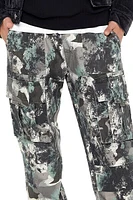 Slim-Fit Camo Cargo Pants