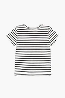 Girls Striped Short-Sleeve Tee (Kids)