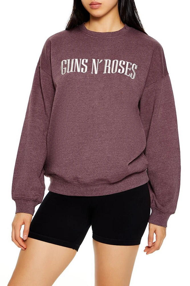 Guns N Roses Embroidered Pullover