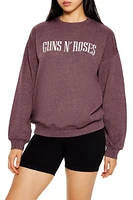 Guns N Roses Embroidered Pullover