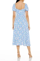Floral Print Midi Dress