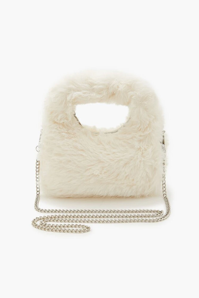 Faux Fur Crossbody Bag