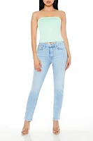 Contour Sculpt Cropped Tube Top