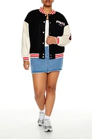 Plus Paris Varsity Jacket