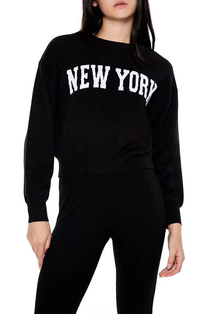 New York Graphic Sweater