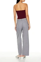 Trouser Mid-Rise Pants