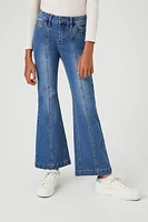 Girls Mid-Rise Flare Jeans (Kids)