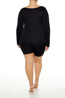 Plus Contour Sculpt Romper