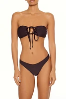 Essentials High-Leg Bikini Bottoms