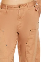 Mid-Rise Wide-Leg Pants