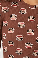 Paul Frank Print Thermal Top