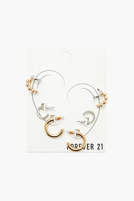 Two-Tone Ear Cuff Set