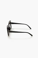 Tinted Square Frame Sunglasses