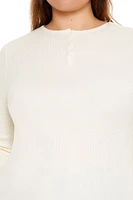 Plus Ribbed Thermal Top