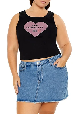 Plus Complete Mess Tank Top