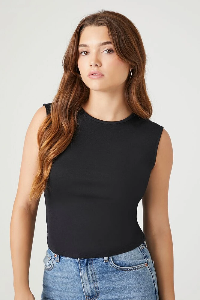 Sleeveless Fitted Top