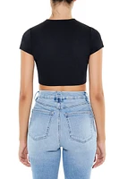 Contour Sculpt Cropped Tee