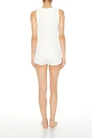 Sleeveless Pajama Romper