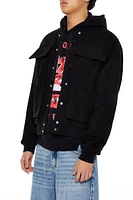 Drop-Sleeve Trucker Jacket