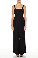 Cutout Wide-Leg Jumpsuit