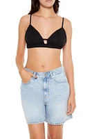 Cutout Triangle Bralette